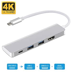 Adaptador de USB C a HDMI 4K para Samsung DeX Station, USB Type-C ...