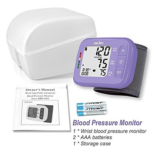 Blood Pressure Machine,Wrist Blood Pressure Monitor Digital Automatic