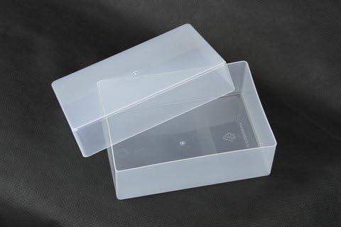 200x Plastic A6 Stationery Storage Boxes 165mm x 120mm x 55mm