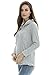 Bearsland Women's Winter Sporty Hoodie Breastfeeding Nursing Top,Gray,X-Large