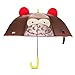 Skip Hop Zoo Little Kid and Toddler Umbrella, Multi Marshall Monkey