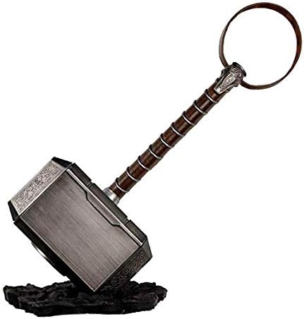 Amazon Co Jp Zyerアセンブルトールバトルハンマー ベース 取り外し可能なラグナロクハンマー貯金箱 ミョルニルハロウィンコスプレコスチューム 1 1ムービープロップ ホーム キッチン