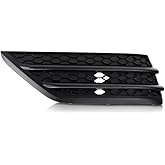 For Honda Pilot Fog Light Cover 2016 2017 2018 Outer Driver Side | Grille Bezel | Textured Black | HO1038130 | 71107TG7A00