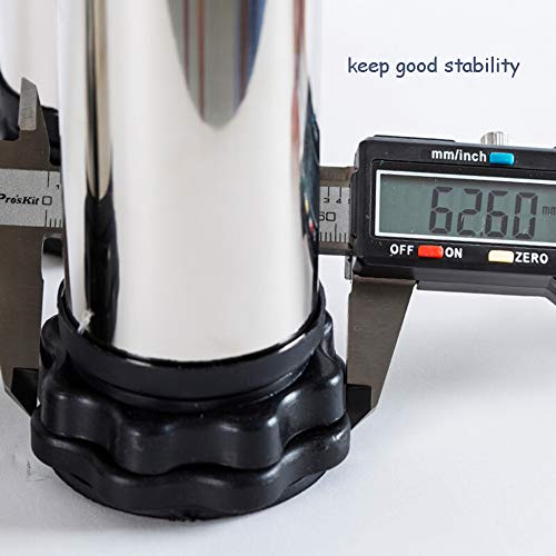 3 ZHIJIAB+Adjustable+Refrigerator+Stainless+Steel+12foot+25cm