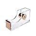 Acrylic Gold Tape Dispenser , Modern Design Office Desk Accessory (Gold)