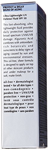 Algenist Ultra Lightweight UV Defense Fluid SPF 50 for Women, 1 Ounce