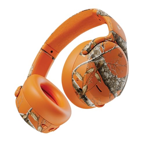 Skullcandy Crusher ANC 2 Wireless Over-Ear Bluetooth Headphones with Multi-Sensory Bass, Active Noise Cancelling, Up to 60 Hours Battery, Microphone f