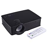 T2 LED LCD (WVGA) Mini Video Projector - International Version (No Warranty) - DIY Series - Black (FP8048T2-IV1)