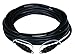 Monoprice S/PDIF (Toslink) Digital Optical Audio Cable - 15 Feet - Black | Gold Plated Ferrule,Molded Strain Relief