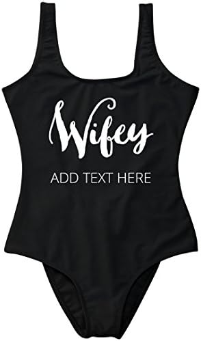 Bridal Party Tees Custom Honeymoon Wifey: Leonetti Swimwear One Piece Swimsuit