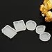 Jeteven Jewelry Pendant Making Mold Silicone Casting Mould with Hanging Hole Handmade DIY Craft Tool 5 Types
