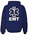 The Goozler v2 EMT - emergency medical technician 911 - Mens Pullover Hoodie, L, Navy