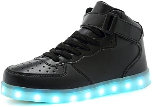 MEISUS LED Light Up Shoes USB Charging Flashing Sneakers For Boys and Girls 1705,01,36