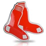 MLB Boston Red Sox Aluminum Color Auto Emblem