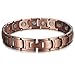 Rainso Mens Copper Magnetic Therapy Bracelets for Arthritis Wristband Adjustable