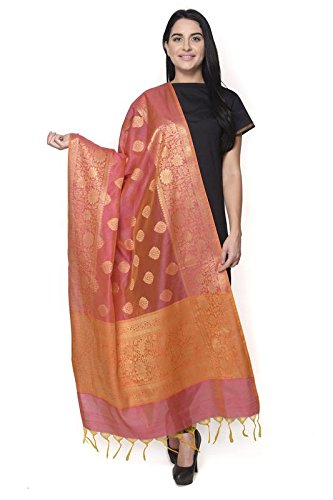 women's banarasi silk-cotton chanderi dupatta