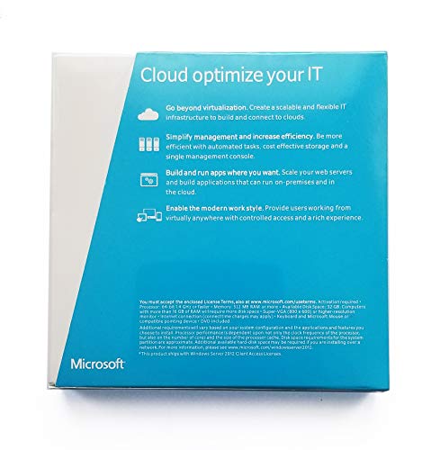 Microsoft Windows Server 2012 Datacenter Edition P73-05363 OEM Retail Pack met 5 CAL's - Image 4