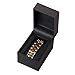 For Apple Watch Band, Wearlizer Stainless Steel Watch Band Replacement Strap for Both Apple Watch Series 1 and Series 2 - 42mm Black