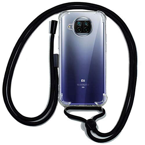 Cool Case for Xiaomi Mi 10T Lite Black Lanyard