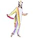 SZTOPFOCUS Adult Unisex Flannel Unicorn Animal Onesies Pajamas Onepiece Jumpsuit Cosplay Costume