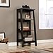 Sauder Trestle 3-Shelf Bookcase, Jamocha Wood finish