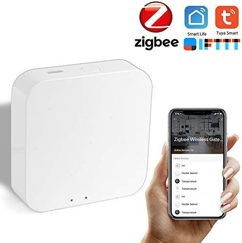 Tuya ZigBee Smart Gateway Hub Smart Home Bridge TuyaSmart Life App Control Remoto inalmbrico para Todos los Productos Inteligentes Tuya ZigBee 3 0