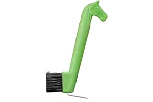 TOUGH 1 Tough1 Horse Head Hoof Pick/Brush Combination