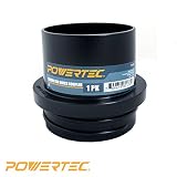 POWERTEC 70193 Screw End Quick Coupler, 4"