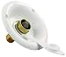 JR Products 321-B-26-A Polar White City Water Dish with 1/2" MPT