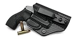 Concealment Express Tuckable IWB KYDEX Holster: fits S&W J-Frame 442/642 - Custom Fit - US Made - Inside Waistband - Adj. Cant, Retention, Ride Height - Claw Compatible