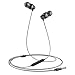 Earphones Metal Wired In-Ear Headphones Earbuds with Microphone and Volume Control for 3.5mm Audio Plug Devices(Smartphone/Laptop/Tablet/MP4 player), 3.9 Ft/Black