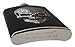 Primo Liquor Flasks Stainless Steel Hip Flasks For Liquor, PU Skull Wrap, 8oz