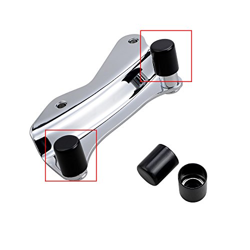 4pcs Black Docking Hardware Cover Kit for Harley Road King Street Glide 2009-2017 - Thumbnail 2