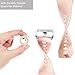 Wepro Bands Compatible with Fitbit Ionic SmartWatch, Watch Replacement Sport Strap for Women Men Kids, Buckle, Small, Blush Pink