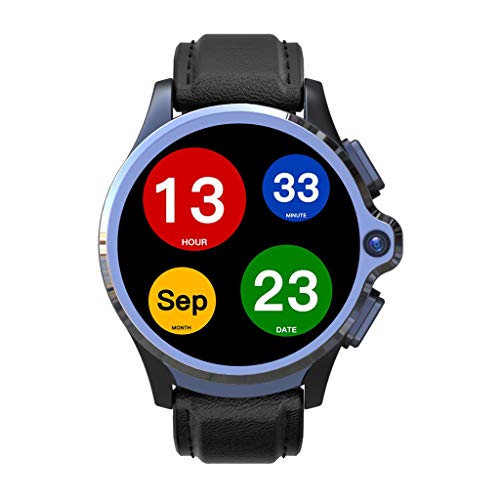 Yuege for KOSPET Prime 4G/LTE Smart Watch Android7.1.1 Phone 1.6 inch IPS Full Face ID Unlock Dual Cameras IP67 Waterproof 1260mAh Battery Life 3GB RAM 32GB ROM Memory GPS Heart Rate Monitor (A) - Thumbnail 4