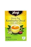 Yogi Herbal Green Tea Caffeine Free Kombucha - 16 Tea Bags (Pack of 6) - Pack of 6