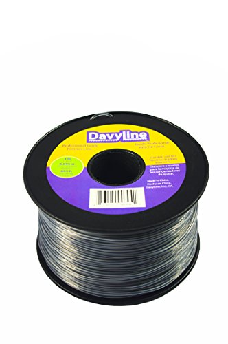 DavyLine Professional Heavy Duty Round Shaped Nylon String Lawn Trimmer Line Dual Color 3-lb 853 ft .095" Diameter 8 53572 00704 1