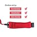 [Latest] Wimaha Children Anti Lost Wristband, Skin Friendly Anti Pricking Cotton Wrist Strap (2.5m, Red)