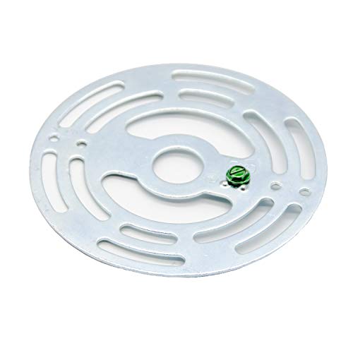 PINCHUANG 4Pack 4" Satco Round Universal Crossbar, 4" Universal Light Fixture Circle Cross Bar