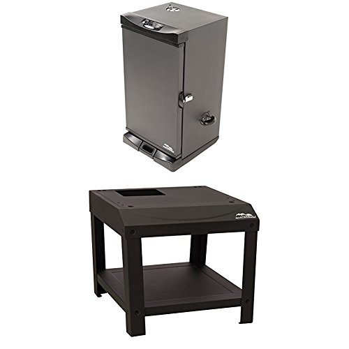 Masterbuilt 20078715 Electric Digital Smoker Front Controller, 30Inch, Black WITH