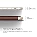 iPhone 6S Case, elago [Leather Flip][Brown/Champagne Gold] - [Card Slot][Screen Protection][Premium Hybrid Construction] – for iPhone 6/6S
