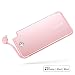 Luxtude PowerEasy 5000mAh Ultra Slim Portable Charger for iPhone, Apple Certified Power Bank with Built in Lightning Cable, Fast Charging External Battery Pack for iPhone and iPad (Rose Gold)