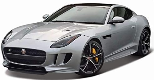 streetfire Jaguar F Type R in silver 1:43 scale model from Bburago