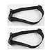 YYST Two Add a Bag Luggage Strap - Adjustable Webbing Belt for Three Suitcases - Black, Compatible with Passenger Cars