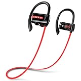 Bluetooth Headphones, Veidoo Sports In-Ear Wireless Headphones, Built-in Mic HD Stereo Noise Cancelling IPX5 Waterproof Earphones Sweatproof Wireless Earbuds for Gym Running Workout