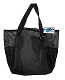 Super Big Large Mesh Family Beach Bag Tote - 24 in x 16 in x 10 in *Can be PERSONALIZED ...