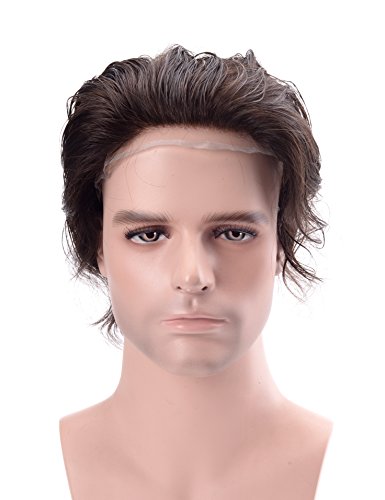 Lordhair French Lace Hair Systems For Men Medium Light Density