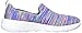 Skechers Women's Go Walk Joy-15615 Wide Sneaker, Multi, 10 M US