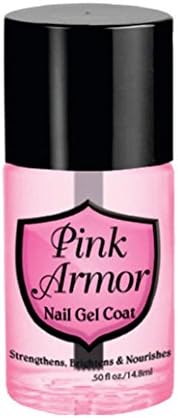 Dolloress Beauty Nail⭐14.8ML Pink Armour Nail Nutrition Gel Polish Finger Tips Remedy Fix Protective Layer Keratin Gel Nourishment-oil (1 PC)