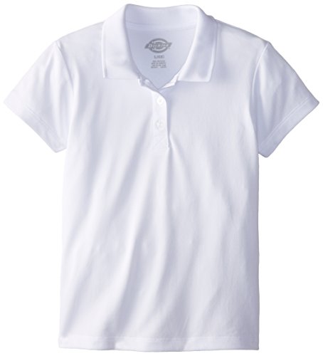 Dickies Girls' Short Sleeve Performance Polo